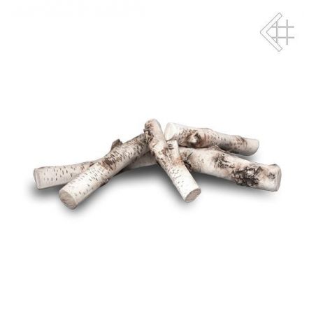 Elementy ozdobne drewienka ceramiczne BRZOZA