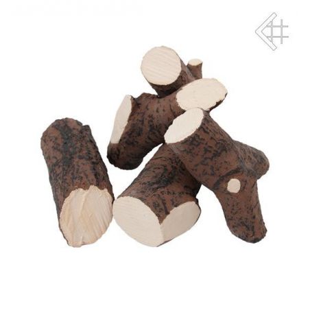 Eelementy ozdobne drewienka ceramiczne 