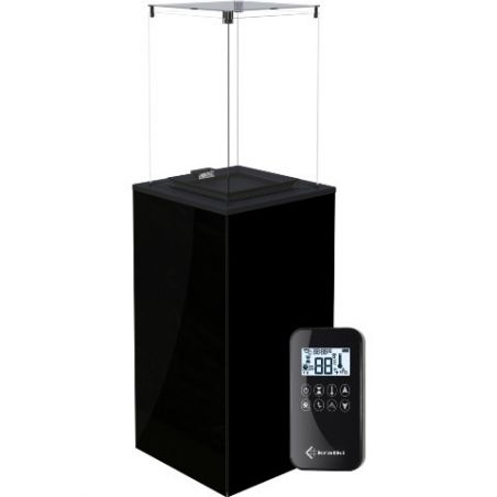 Ogrzewacz gazowy PATIO MINI panel czarny na pilota