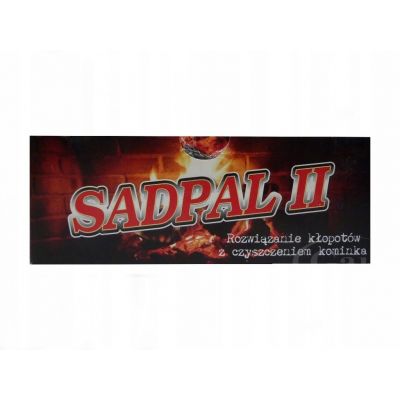 SADPAL II do czyszczenia kominków i pieców 10 x 100g