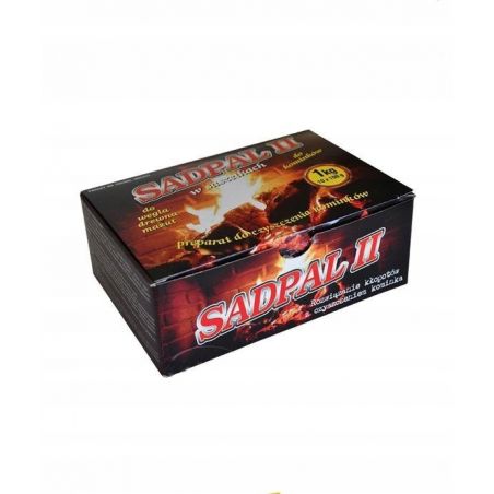SADPAL II do czyszczenia kominków i pieców 10 x 100g