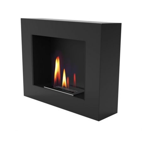 Biokominek 506x403 mm czarny box