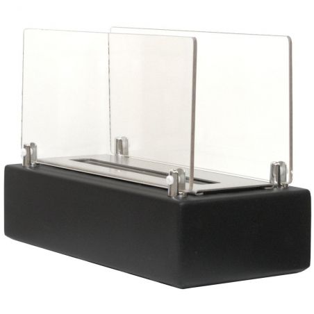 Biokominek wolnostojący UNIFLAM CUBO czarny mat