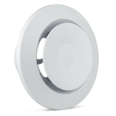 Anemostat nawiewny plastikowy z ramką fi 75/100/125/150/160 VAN