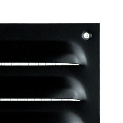 Kratka wentylacyjna metal NWM czarny mat