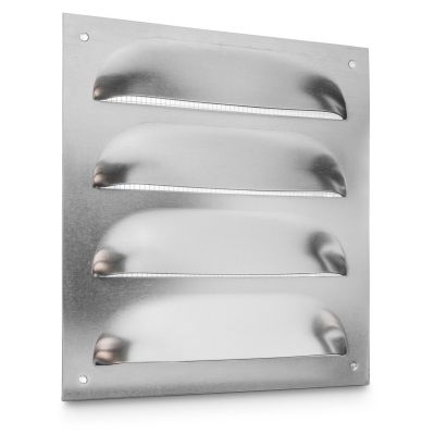 Kratka aluminiowa  wentylacyjna płaska 17x18