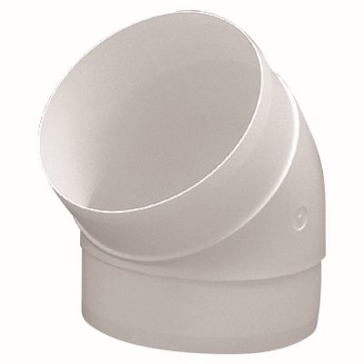 Kolano PVC 45°