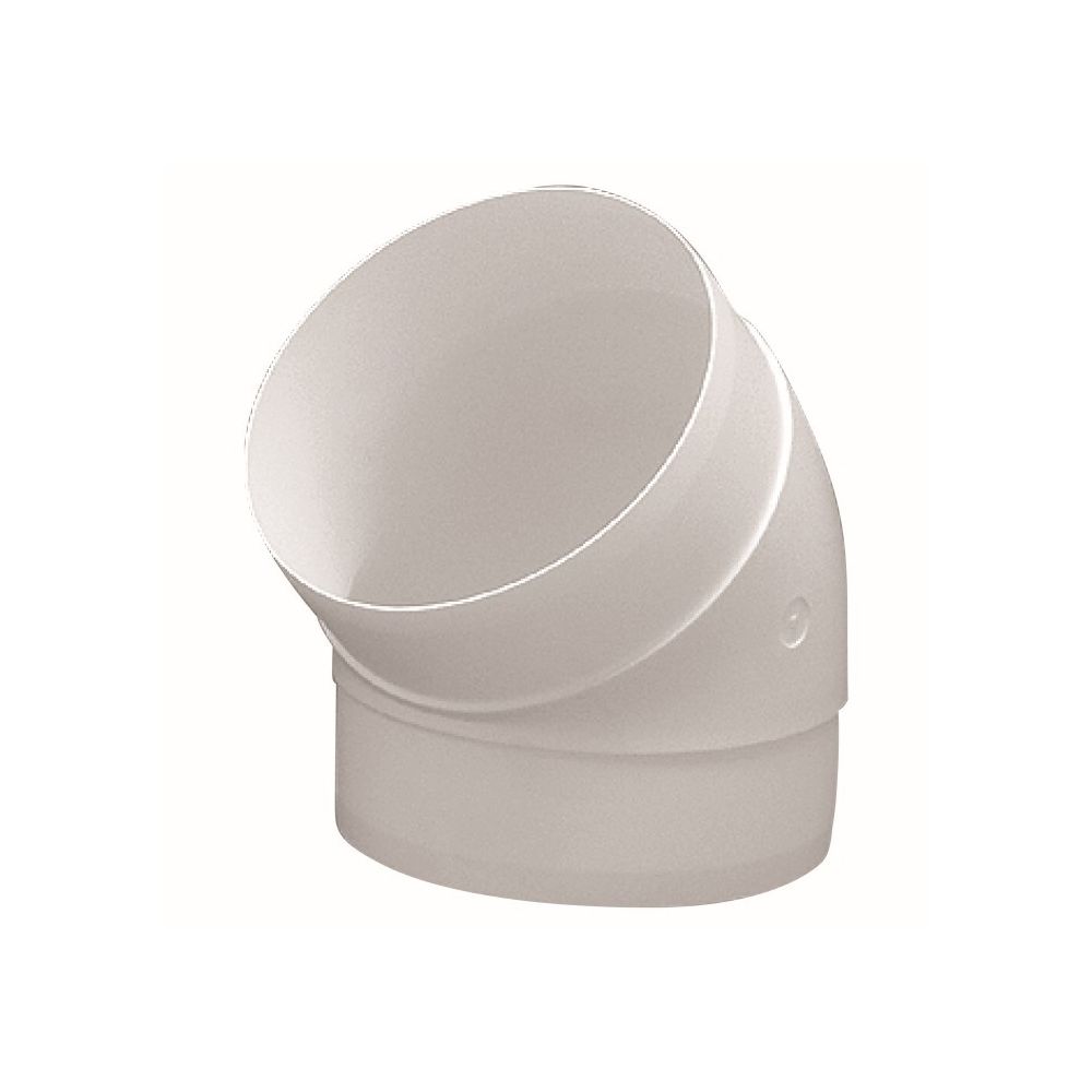 Kolano PVC 45°