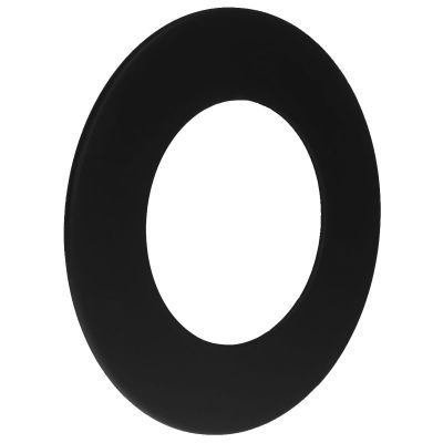 Rozeta maskująca szeroka czarna II-CZ