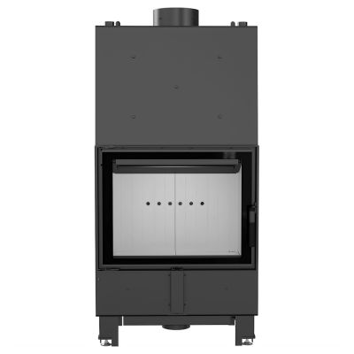 Wkład kominkowy 12 kW LUCY PW/W - płaszcz wodny