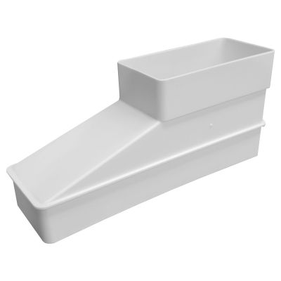 Redukcja prostokątna PVC 110x55/204x60