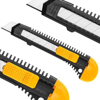 Nóż uniwersalny do tapet ostrze łamane 18mm