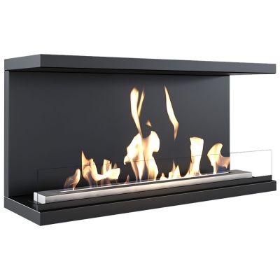 Biokominek X-RAY czarny z certyfikatem TÜV