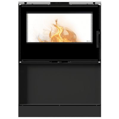 Piec wolnostojący tunelowy z półką KARI/80/W 12kW | ø180