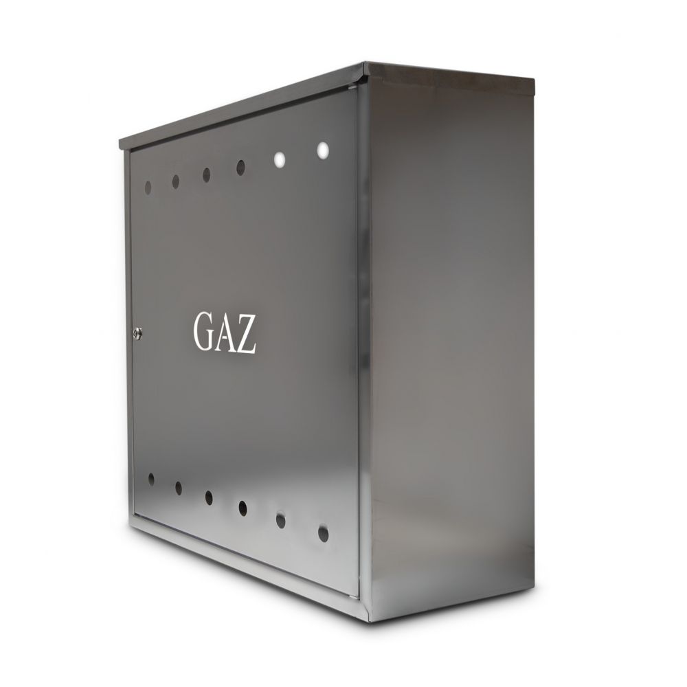 Skrzynka Szafka Gazowa 60x60x25cm NIERDZEWNA SZLIF