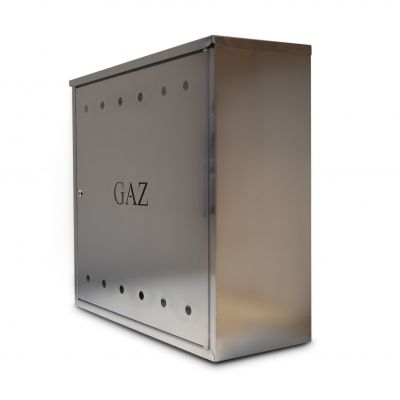 Skrzynka Szafka Gazowa 60x60x25cm NIERDZEWNA SZLIF