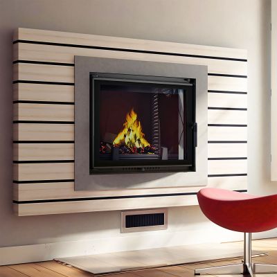 Wkład kominkowy żeliwny AMELIA DECO 21kW | ø200mm