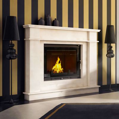 Wkład kominkowy żeliwny AMELIA DECO 21kW | ø200mm