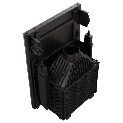 Wkład kominkowy żeliwny AMELIA Gilotyna 21kW | ø200mm