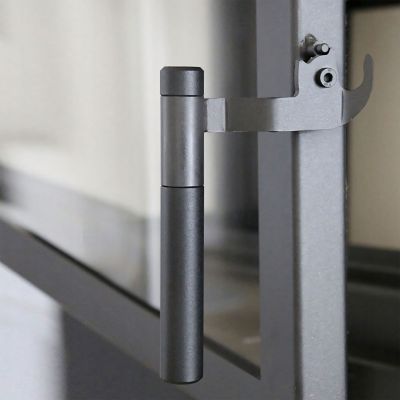 Wkład kominkowy narożny prawy żeliwny AMELIA DECO 21kW | ø200mm