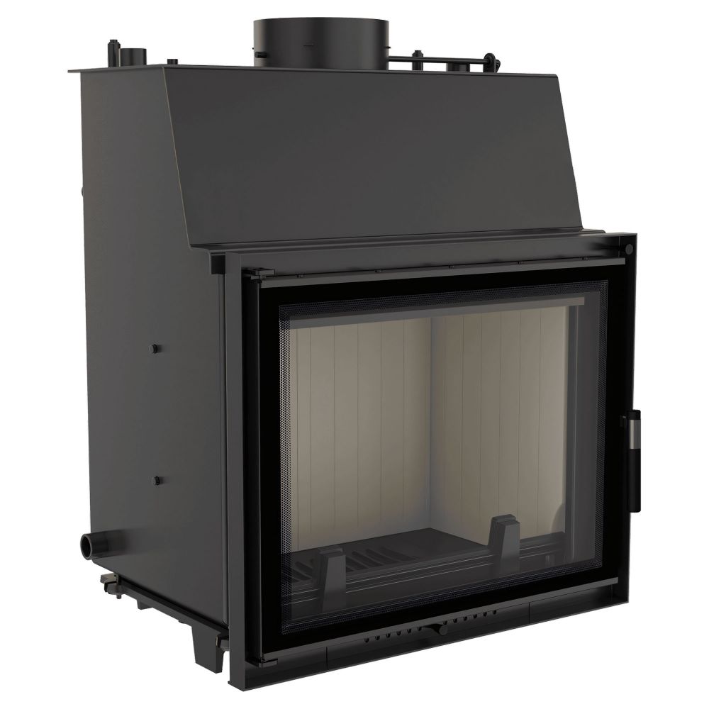 Wkład kominkowy płaszcz wodny żeliwny AMELIA DECO 21kW | ø220mm