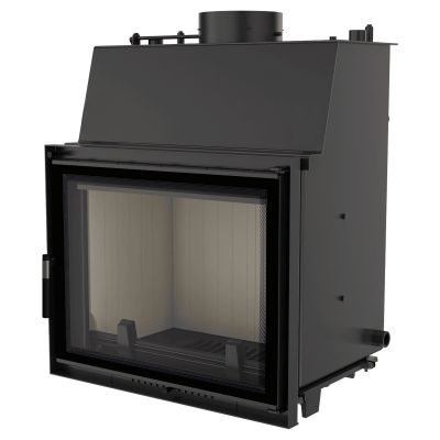 Wkład kominkowy płaszcz wodny żeliwny AMELIA DECO 21kW | ø220mm