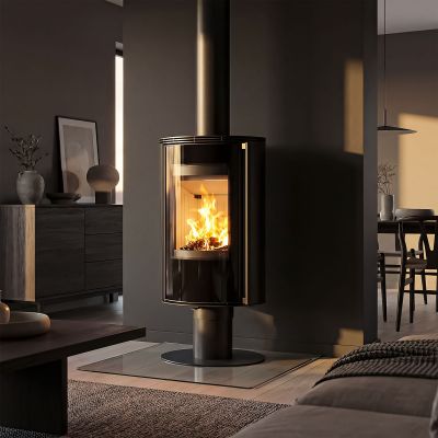 Piec wolnostojący ERIK na nodze obrotowy 5,5kW