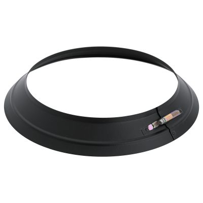 Kołnierz przeciwdeszczowy czarny