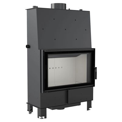 Wkład kominkowy 16 kW LUCY - płaszcz wodny